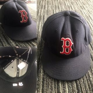 Victor Martinez Game Cap Hat Boston Red Sox Playoff Mlb Holo Indians Tigers