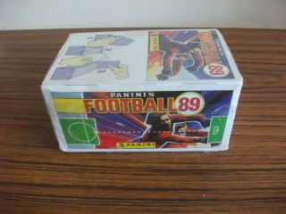 & OLD STOCK Panini 89 100 packets of stickers BOXED 3