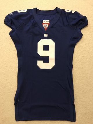 Lawrence Tynes York Giants Authentic Ripon Game Worn Issued Jersey 46