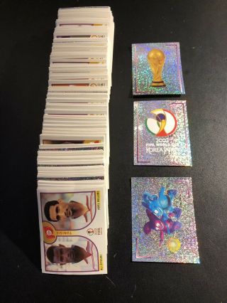 Panini WC 2002 Fullset W/all Foils,  all Ireland,  Just Missing 10 Normal Stickers 3