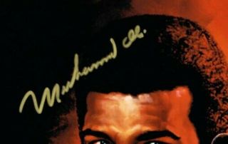 Muhammad Ali Signed Photo Portrait,  JSA Certification.  In Person Autograph 8x10 2