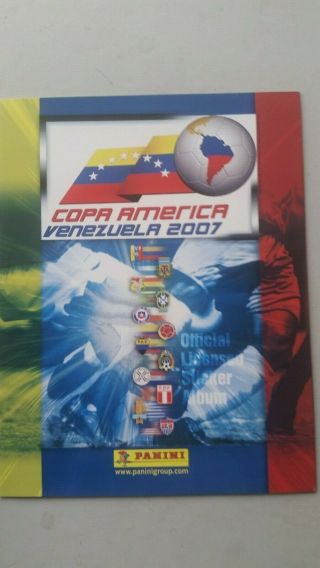 Panini Copa America 2007 Complete Set,