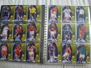 Complete 192 cards Panini 2007 Champions League Football Trading Card Binder 4
