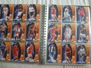 Complete 192 cards Panini 2007 Champions League Football Trading Card Binder 7