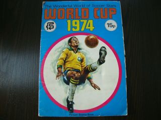 1974 Football World Cup Fks Sticker Album Complete