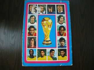 1974 FOOTBALL WORLD CUP FKS STICKER ALBUM COMPLETE 2