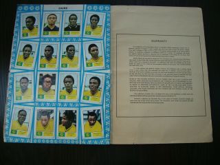 1974 FOOTBALL WORLD CUP FKS STICKER ALBUM COMPLETE 5