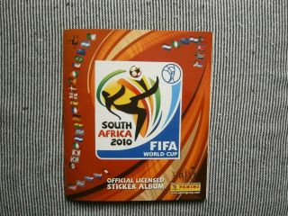 Panini 2010 South Africa Fifa World Cup Official Sticker Album Complete