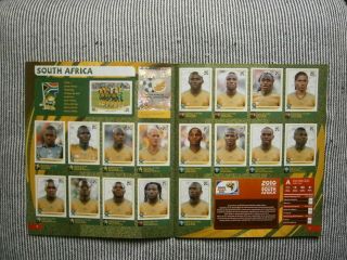 PANINI 2010 SOUTH AFRICA FIFA WORLD CUP OFFICIAL STICKER ALBUM COMPLETE 3