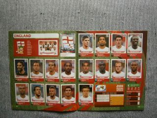 PANINI 2010 SOUTH AFRICA FIFA WORLD CUP OFFICIAL STICKER ALBUM COMPLETE 5