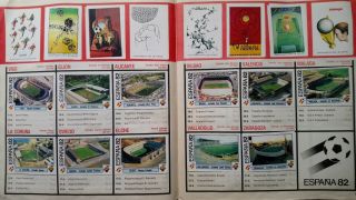 PANINI Espana 82 (1982) World Cup Sticker ALBUM 100 COMPLETE 5