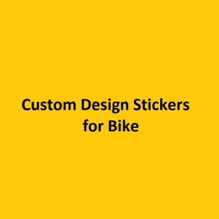 Custom Design Stickers For Bike Bicycle Wheels Frame Decals