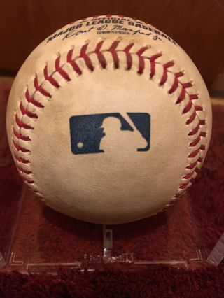 Shohei Ohtani Game MLB Authenticated Reach On Fielders Choice Ball 3