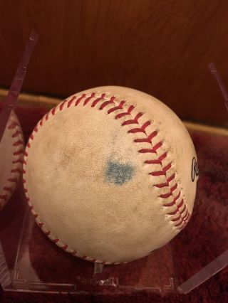 Shohei Ohtani Game MLB Authenticated Reach On Fielders Choice Ball 4