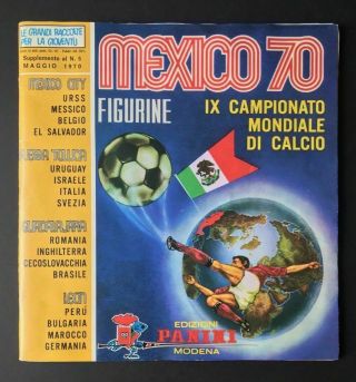 Album Panini Mexico 70 Originale Empty -