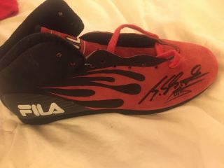 Michael Schumacher F1 Balaclava And Driving Shoes Signed Authentic Autographed