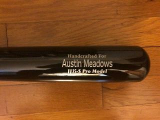 Austin Meadows Pro Stock Marucci Bat Pittsburgh Pirates Tampa Bay Rays