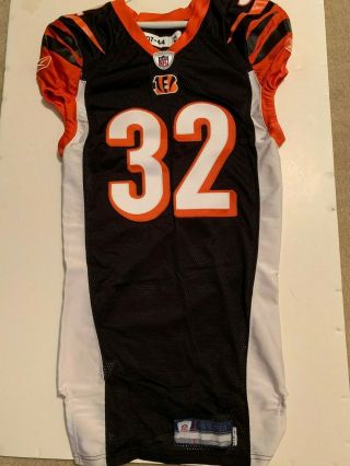 Cincinnati Bengals Cedric Benson 32 Jersey Team Issued With Tags