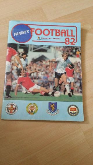 Football 82 Album By Panini 100 Complete
