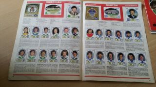 FOOTBALL 82 ALBUM BY PANINI 100 COMPLETE 6