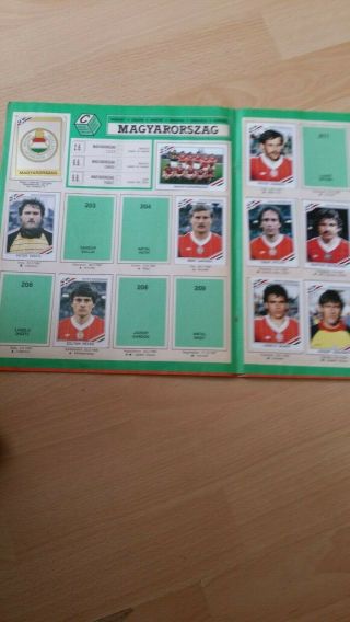 MEXICO 86 ALBUM BY PANINI ABOUT 70 COMPLETE 2