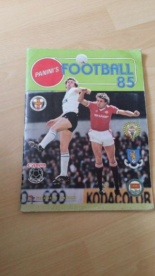 Football 85 Album By Panini 100 Complete