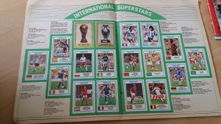 FOOTBALL 85 ALBUM BY PANINI 100 COMPLETE 5
