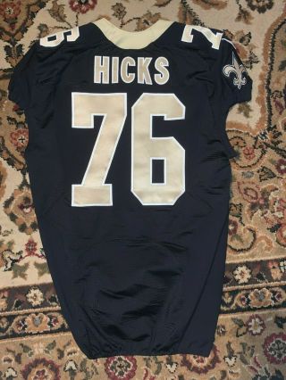 Akiem Hicks Orleans Saints 2014 Game Worn / Issued Jersey Sz46 - Pro Bowler
