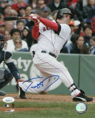 Trot Nixon Boston Red Sox Authentic Signed Mlb 8x10 Photofile Jsa Dd79787