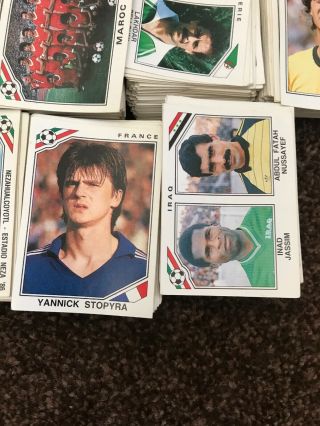Rare Mexico 1986 World Cup Panini Stickers 683 7