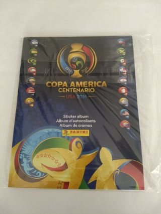 Panini Copa America Centenario 2016 USA Complete Loose Sticker Set,  Empty Album 3