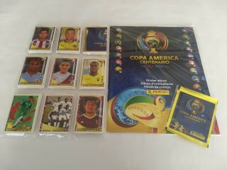Panini Copa America Centenario 2016 USA Complete Loose Sticker Set,  Empty Album 5