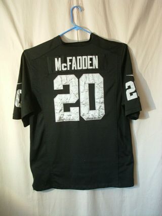 Oakland Raiders,  Darren Mcfadden,  Jersey,  2xl,  Nike,  Nfl,  All Sewn Numbers,  Logo