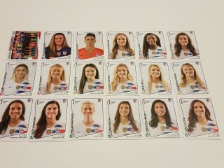 USA TEAM - Women ' s World Cup France 2019 Panini 4