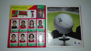 Partially Full Album Panini Fifa World Cup Germany 2006 Missing 3