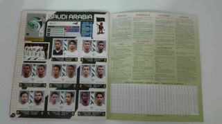 PARTIALLY FULL ALBUM PANINI FIFA WORLD CUP GERMANY 2006 MISSING 3 3