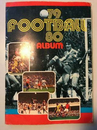 Transimage Football 79/80 Sticker Album,  100 Full,  In