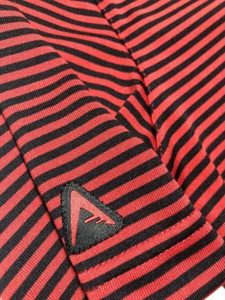 ANTIGUA Texas Tech Red Raiders Golf Polo - Small - DriFit Striped Red Black 3