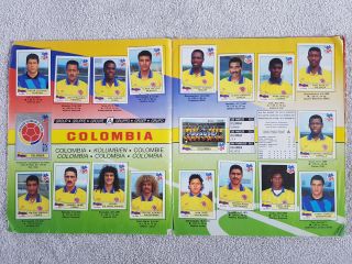 Panini World Cup USA 94 Sticker Album - Complete,  poor 4