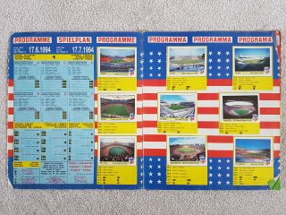 Panini World Cup USA 94 Sticker Album - Complete,  poor 5