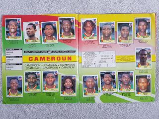 Panini World Cup USA 94 Sticker Album - Complete,  poor 8