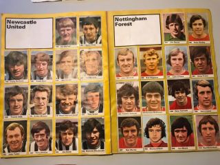 MARSHALL CAVENDISH Top Teams sticker album 100 full 1971 2