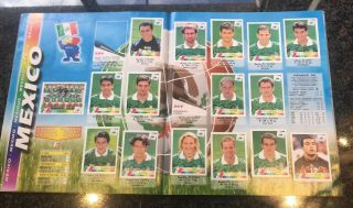 Panini France 98 World Cup Sticker Album - 60 Complete Order Form In Tact 4
