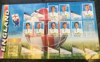Panini France 98 World Cup Sticker Album - 60 Complete Order Form In Tact 6