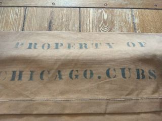 WRIGLEY FIELD CHAIR 30 ' S - 60 ' S CUBS SEAT CUSHION FIELD BOX VINTAGE 2