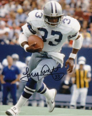 Tony Dorsett Dallas Cowboys Signed Autograph 8x10 Photo