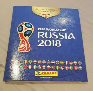 Panini Russia 2018 World Cup Complete Full Set Stickers Full Album