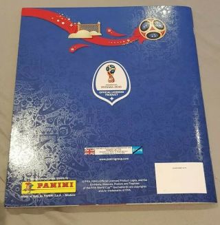 Panini Russia 2018 World Cup Complete Full Set Stickers Full Album 2