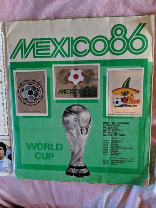 Mexico 86 Panini Sticker Album 3