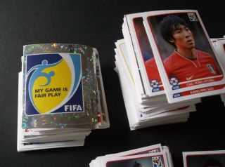 PANINI 2010 WORLD CUP - COMPLETE STICKER SET - 638 5